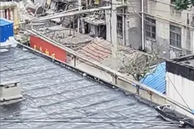 山东德州一宿舍发生爆炸后垮塌？当地：系煤气罐爆炸，一人自行走下楼后被送医图片