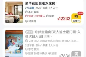 五一期间上海迪士尼酒店价格飙至万元图片