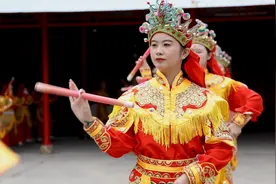 潮阳西门女子英歌队：非物质文化遗产的青年传承者图片