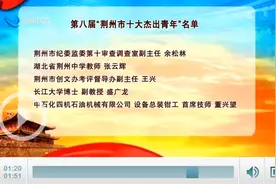 第八届“荆州市十大杰出青年”名单出炉图片