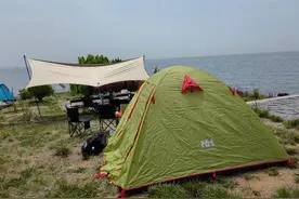 露营东环岛图片