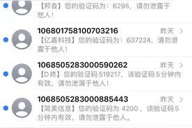 验证码竟成骚扰工具，谁在作祟？图片