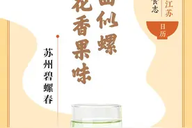 味蕾上的江苏·本土美食志 日历 | 苏州碧螺春：形曲似螺，花香果味图片