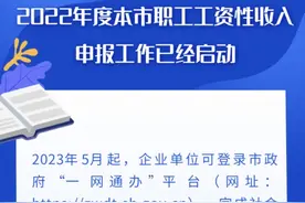 2022年度上海职工工资性收入申报工作启动图片