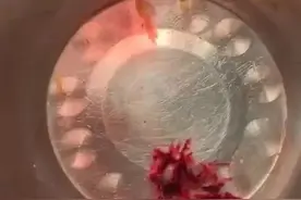 居民家中多天流出“血水”还有红色块状异物，社区回应图片