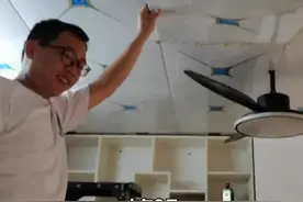 网上找人补厨房漏水，花了4000元，结果越补越漏图片