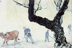美哉劳动——徐悲鸿画中的劳动人民图片