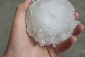 大如拳头！广西下冰雹了！南宁发布冰雹橙色预警！图片