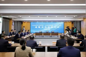 山东高速德建集团与夏津县政府签订战略合作协议图片