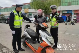 凤翔交警常态化开展电动车专项整治工作图片