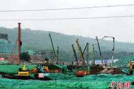 西安东站站房工程今日正式开工建设图片