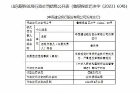 未按规定对信贷资金执行受托支付，建行沂南支行被罚35万图片