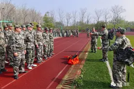 关注｜基干民兵，练练练图片