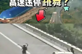 高速上停车跳舞？还有人拍照？图片