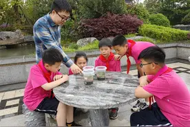 一瓶一世界！武汉这群小学生探寻生态美图片