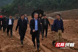 市应急管理局督导新邵县三郎庙尾矿库闭库治理工作图片