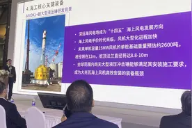 振华重工发布全球首台超大型液压锤，推动海上风电挺进深远海图片