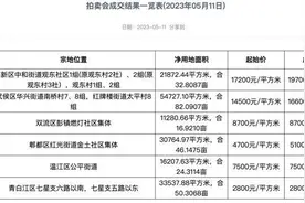 成都土拍丨两本土民企拿地主城，最高成交楼面价19700元/㎡图片