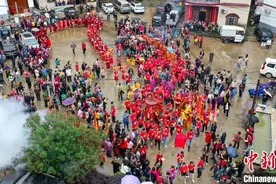 桂林平乐举办华山妈祖节 妈祖巡游祈福图片