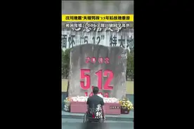 汶川地震"夹缝男孩"15年后故地重游，曾被困废墟22小时图片