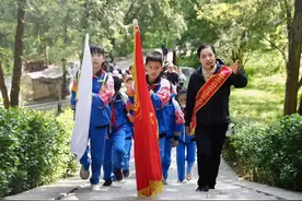 北京市属公园，“赶考”历史的游客越来越多图片