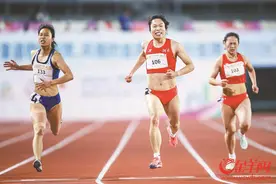 中国田协竞赛部部长杨烽——拥有强大竞赛组织团队 广州与短跑有特殊情缘图片