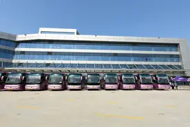 郑州航空港区客运北站开门迎客图片