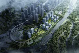 重庆首个轨道交通TOD示范项目未来长这样！一期预计2025年5月竣工图片