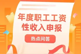 年度职工工资性收入申报热点问答图片