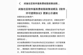 闲鱼拟对高频高额卖家收取服务费：超门槛部分每笔订单抽成1%图片