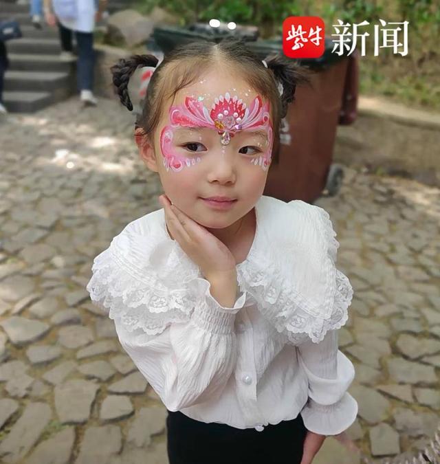 95后美术老师辞职摆摊画面部彩绘，圆了小朋友的童话梦