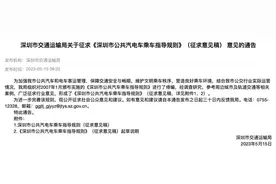 深圳乘公交规则拟修订，一成人或可免费带三名儿童上车→图片