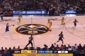 爆砍大号三双助掘金战胜湖人，约基奇：进击的巨人图片