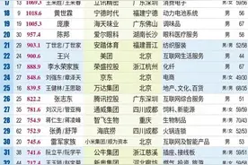 公司能见度|山东17人登上新财富500富人榜，张波家族领衔图片