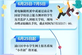 南京市浦口区义务教育学校招生入学工作实施方案出炉图片