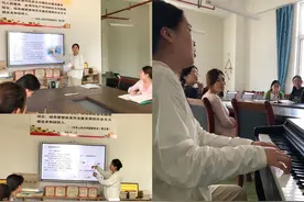 西安市灞桥区第六幼儿园教师钢琴培训活动纪实图片
