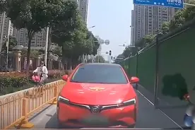 真把马路当自己家！武汉一女子逆行堵路、拆除护栏被拘10日图片