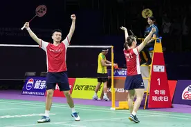 （体育）羽毛球——苏迪曼杯：中国对阵印尼(2)图片