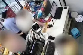 派出所回应女店员遭一男子殴打：已受案，打人者已抓到图片