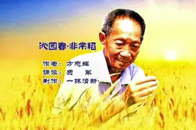 诗歌丨沁园春·非常稻视频封面
