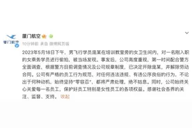 厦门航空：开除！图片