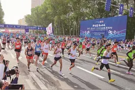 激情长马 魅力春城 2023长春马拉松开赛图片