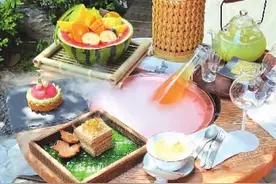 ​干冰特效加持，夏日围炉冰茶有“仙”气 茶饮界新网红消费长沙爆火图片