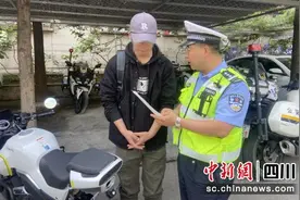 绵阳交警三大队从严整治摩托车“炫技”“炸街”违法行为图片