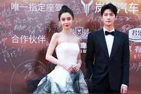 杨颖杨洋亮相华表奖红毯 影、剧版贝微微肖奈同框图片