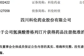 国内首仿！科伦药业氢溴酸替格列汀片获批，适用2型糖尿病图片