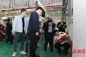 湘西高新区党工委书记向恒林到园区企业调研并开展安全生产检查图片