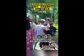 上海迪士尼两对情侣大打出手，官方:花车巡游时抢观看位置引发，已经调解图片
