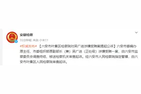 数额特别巨大！六安一正处级干部被提起公诉图片