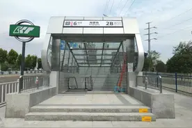 重庆北站南广场站3号、5号入口 6号线2B出入口25日开通图片